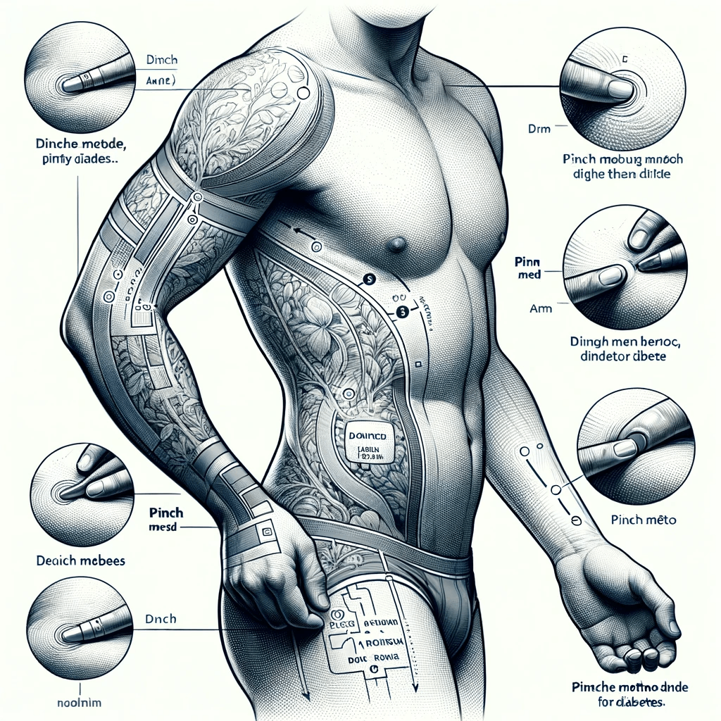 Show Me How to Do the Pinch Method for Diabetes