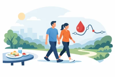 Walking After Meals for Blood Sugar Control
