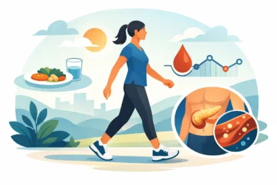 How Walking After Meals Helps Blood Sugar