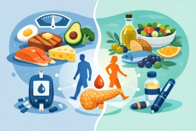 Low Carb vs Mediterranean Diet for Diabetes