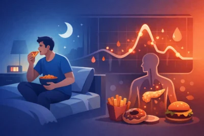 Late Night Eating Blood Sugar: What Happens?
