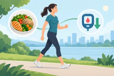 How to Walk After Meals for Better Blood Sugar